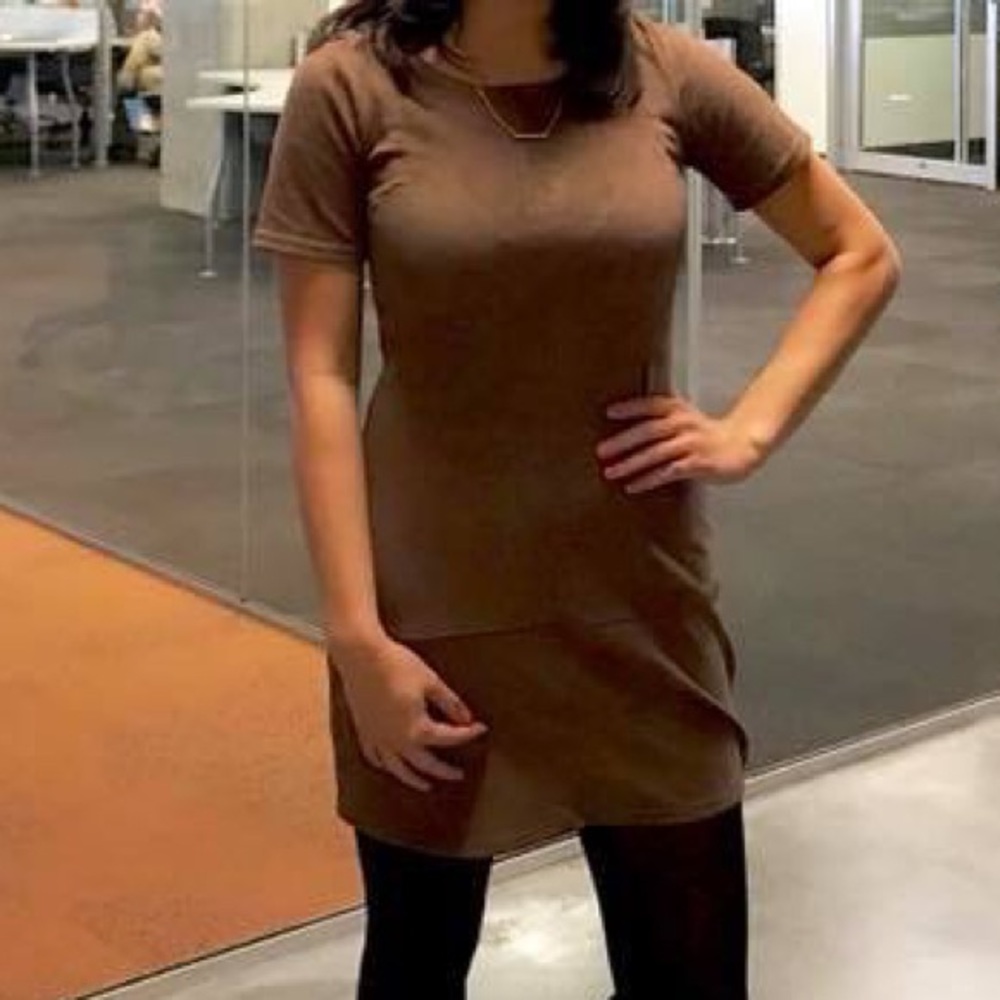 Brown Suede Dress ⬇️SALE♥️ Open To All Offers